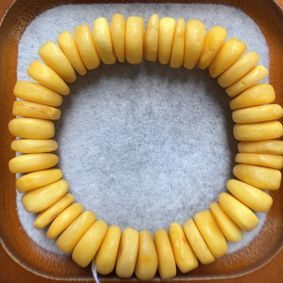 蜜蜡手串未镶嵌蜜蜡