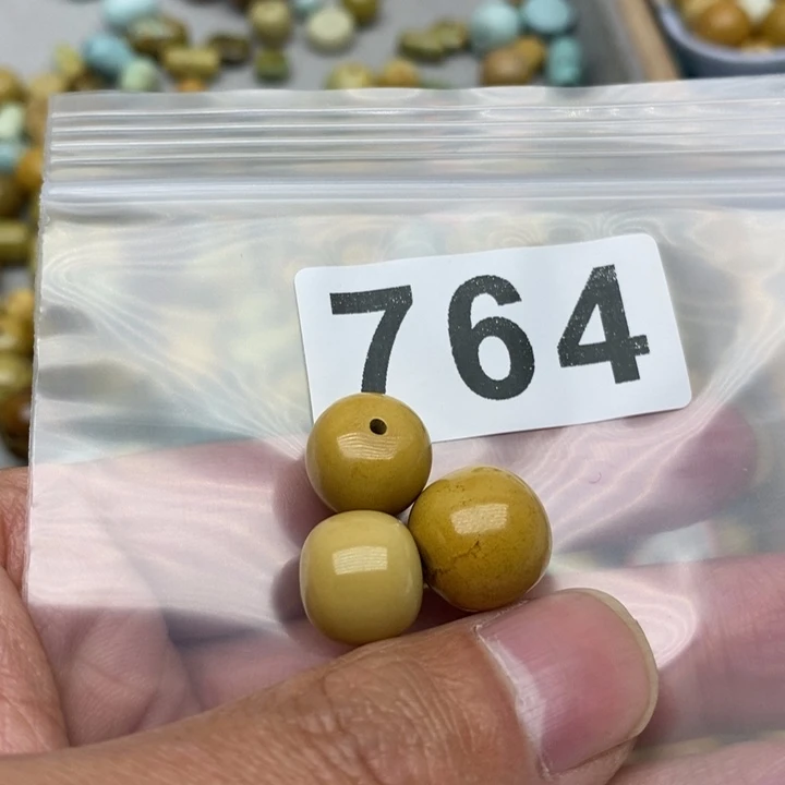 绿松石珠宝半成品未镶嵌呱*