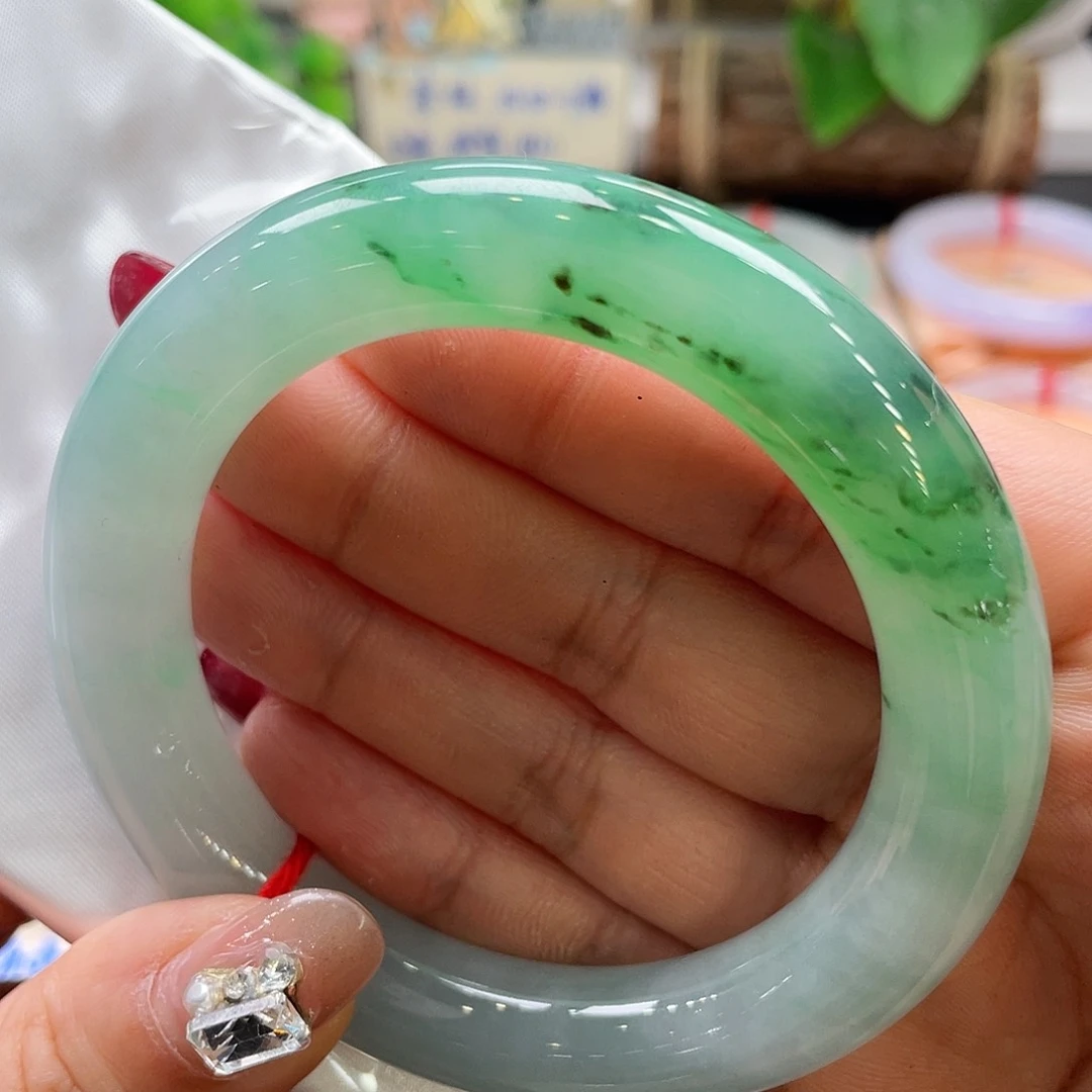 未镶嵌手镯翡翠75号57圈