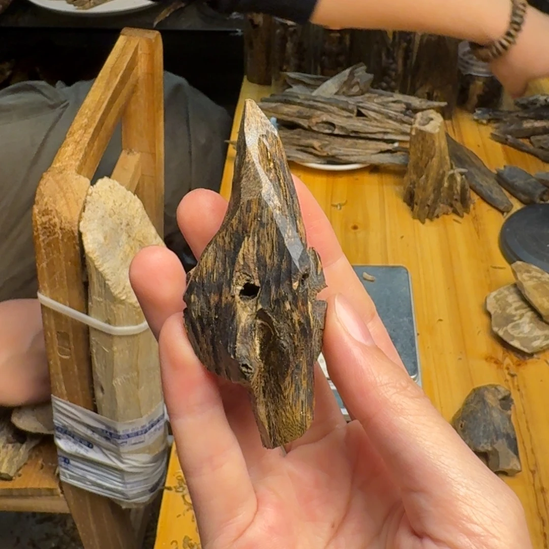 沉香沉香碎屑张勺子14克