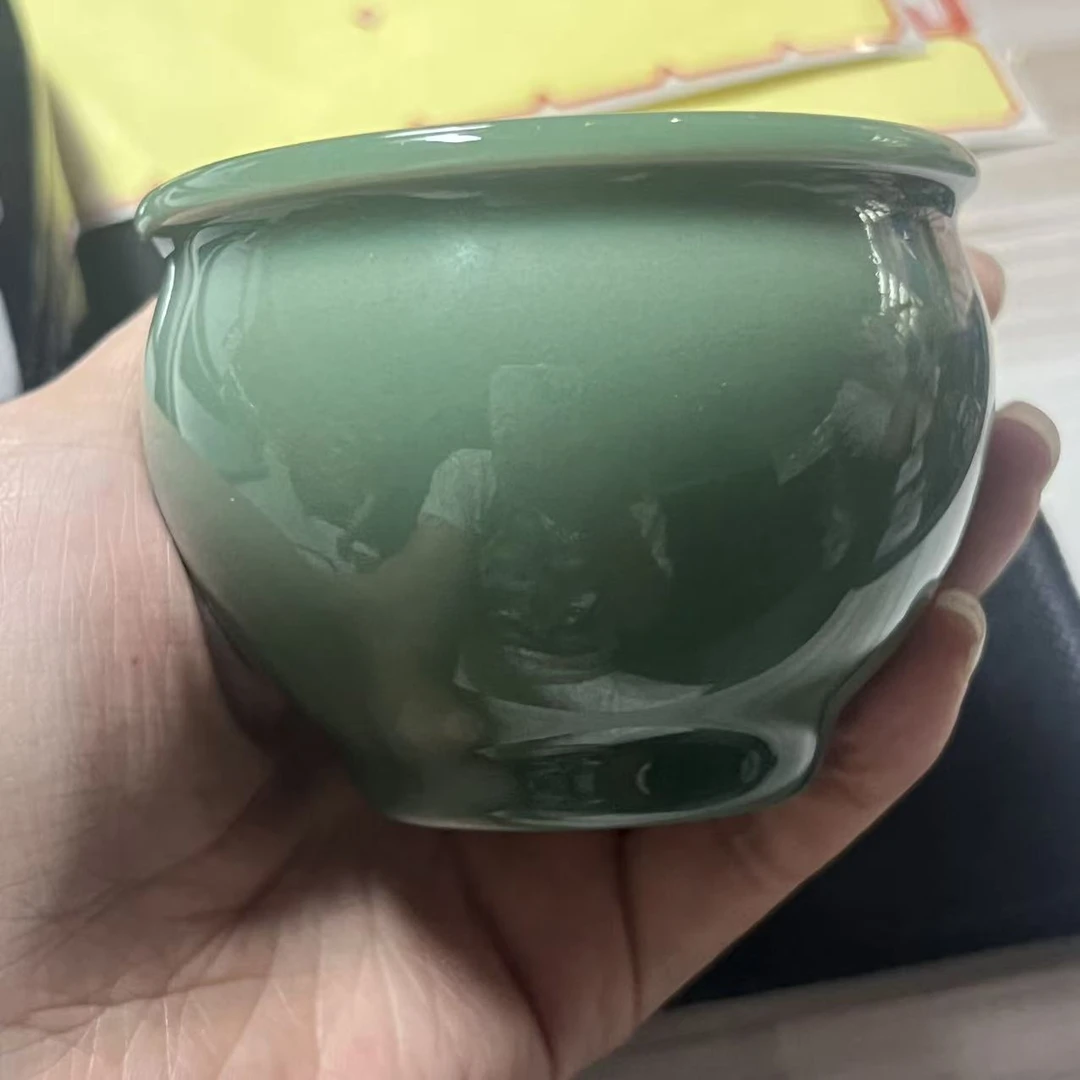龙泉青瓷 严少英 素面风水缸