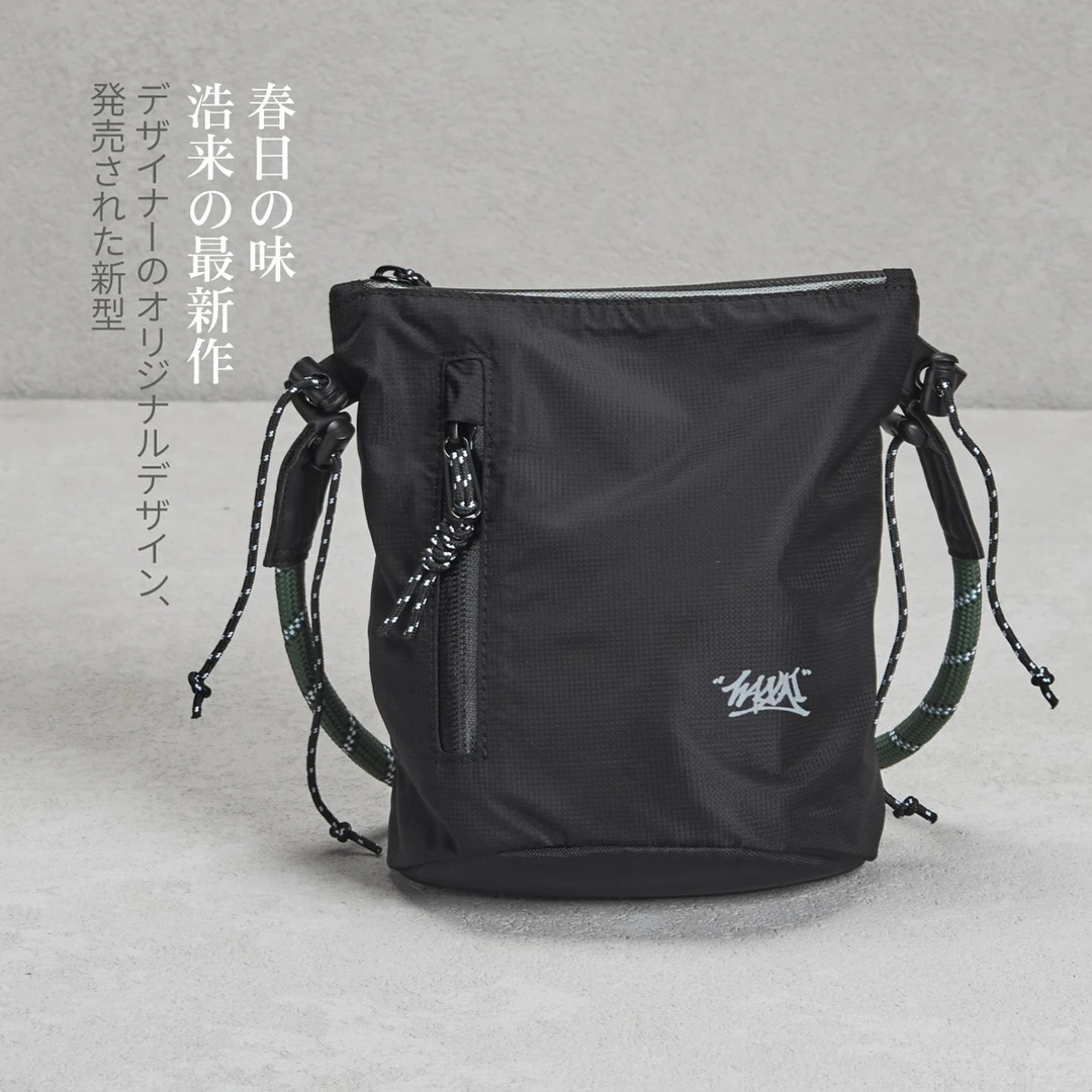 B042-H.L.C OUTDOOR ROBIC轻量化机能多功能收纳单肩斜挎包男女