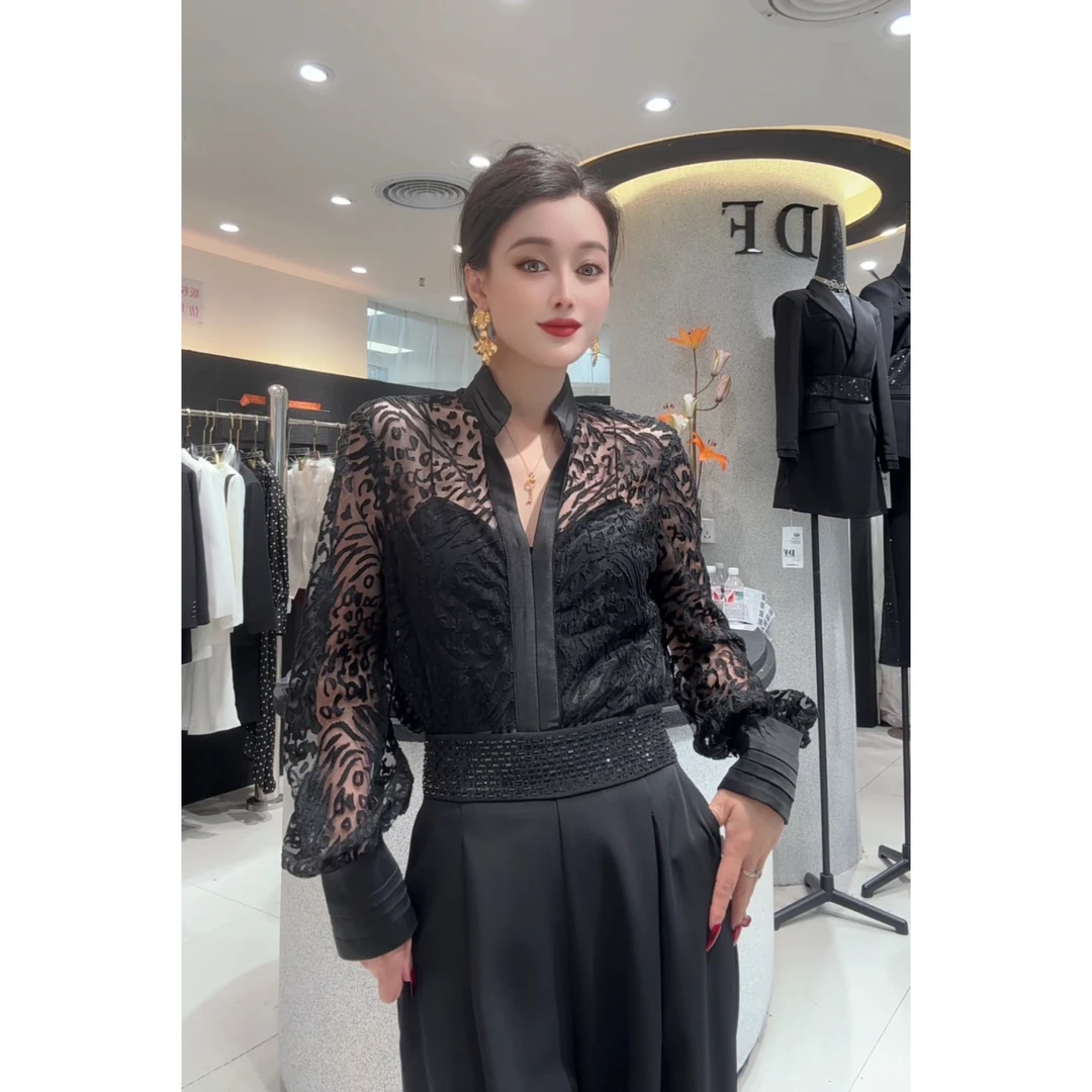 【老板娘高定】原创设计师款衬衫时尚百搭高定系列款2872