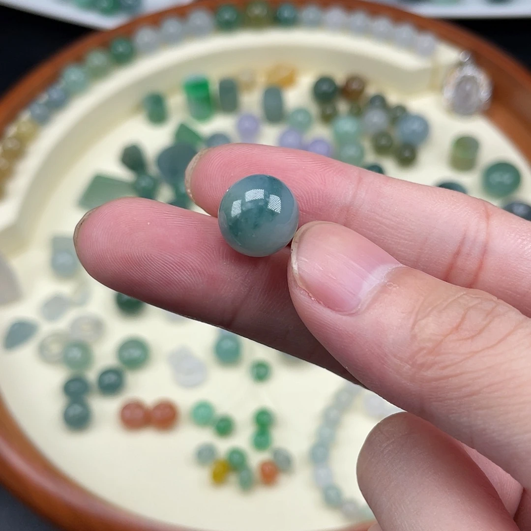 散珠翡翠卡12.1 飘蓝花单颗