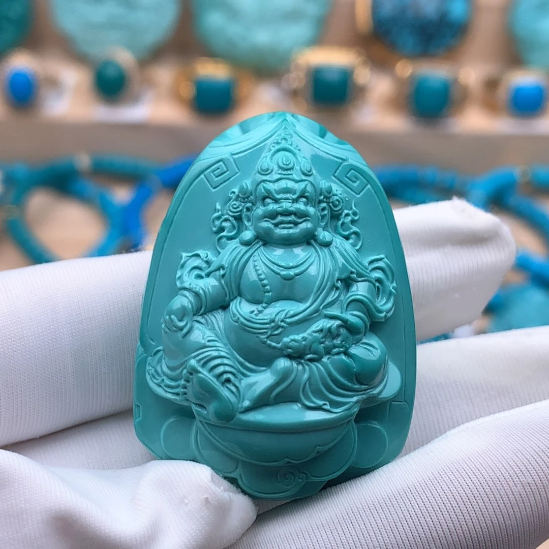 未镶嵌绿松石珠宝奇石