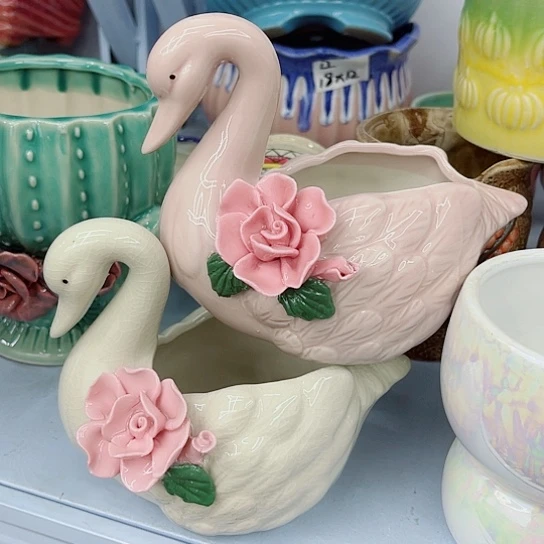 多肉绿植陶瓷花盆9.9包邮