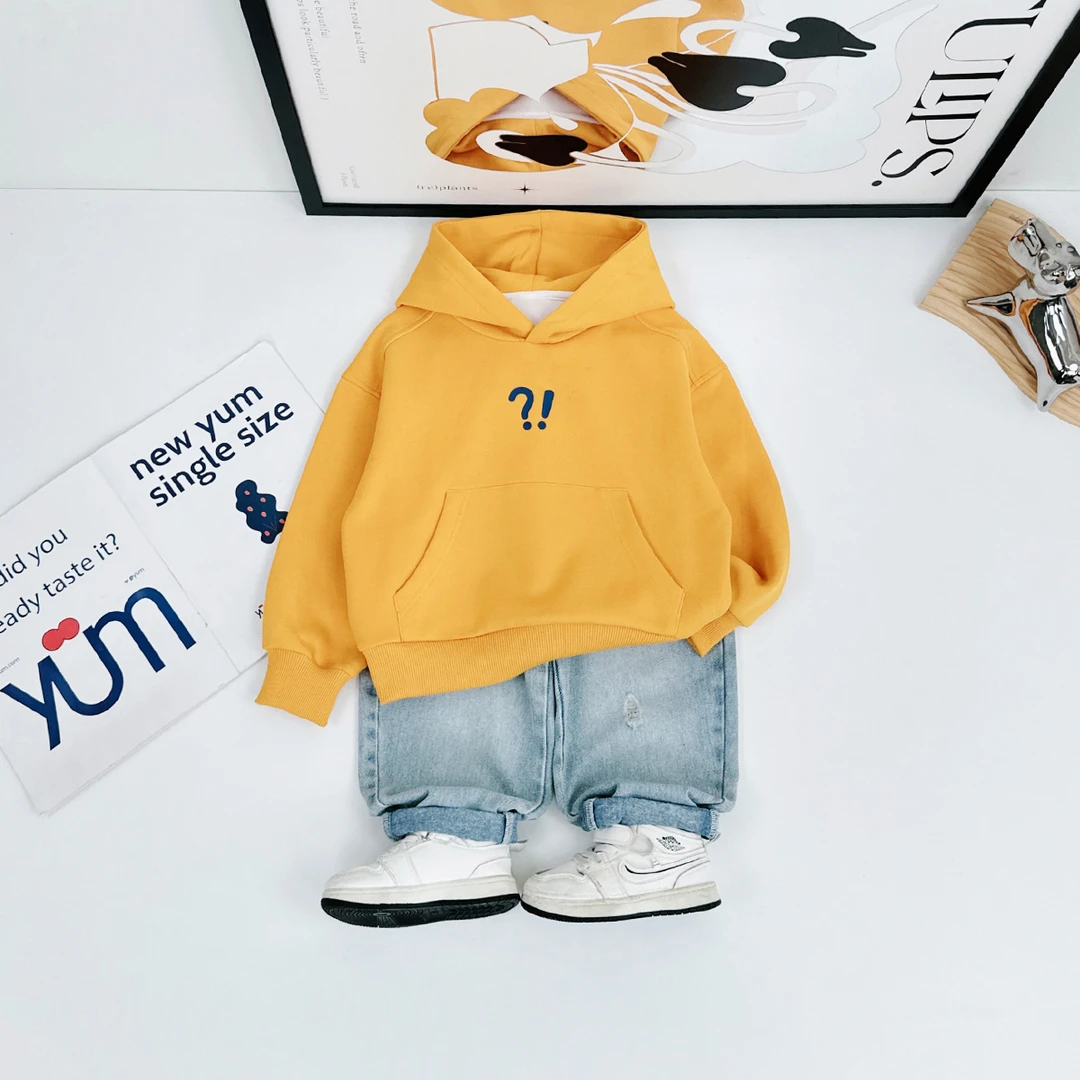 儿童卫衣连帽2025新款春装男童春秋上衣潮 DMC6597 悠悠童话童装