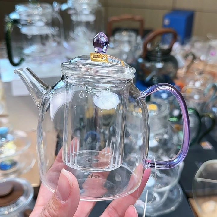 禾器浅紫色宴臣壶内胆款