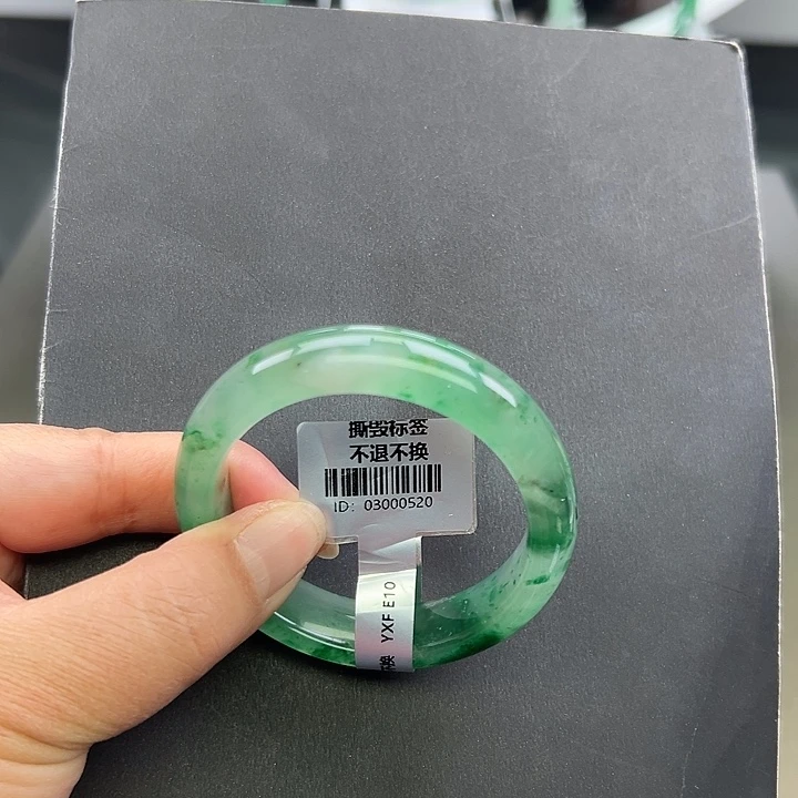 石英质玉（非洲翠）未镶嵌手镯+菩提51