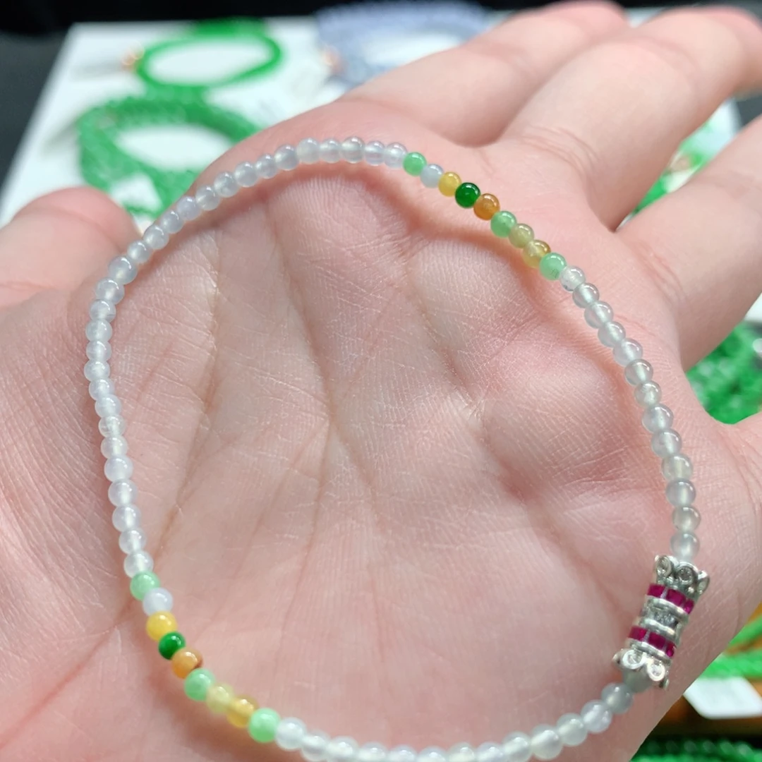 翡翠未镶嵌手链翡翠