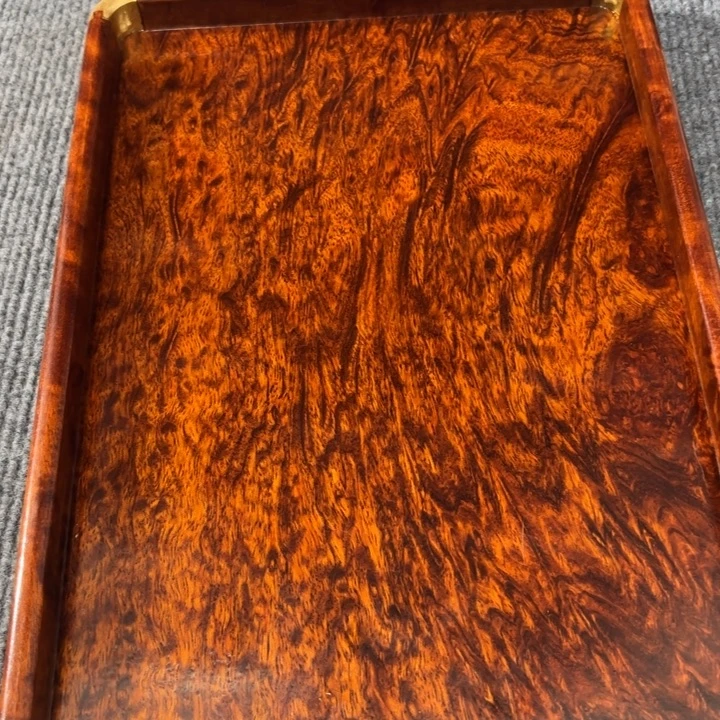 伯***宝木缅甸花梨超大托盘