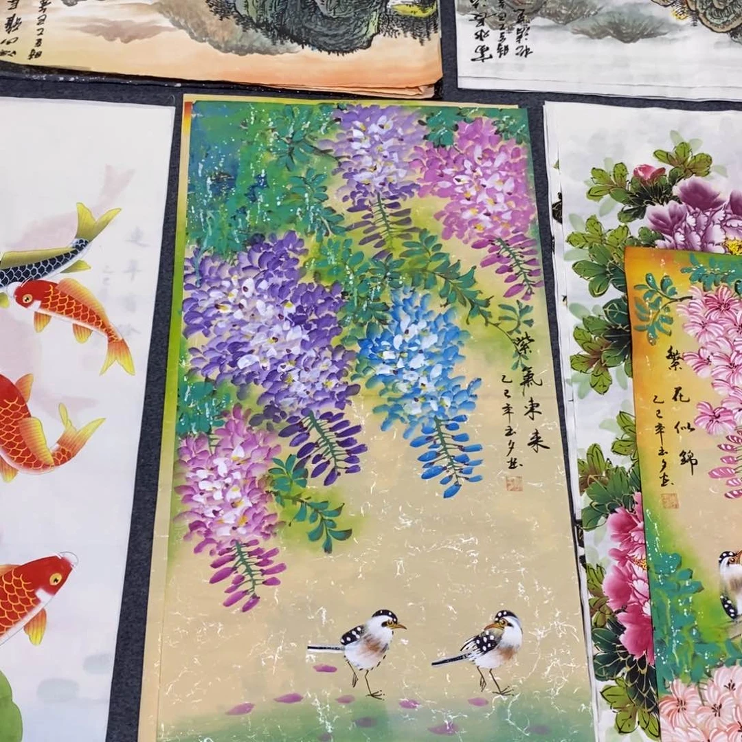 国画100✖️50画画画画