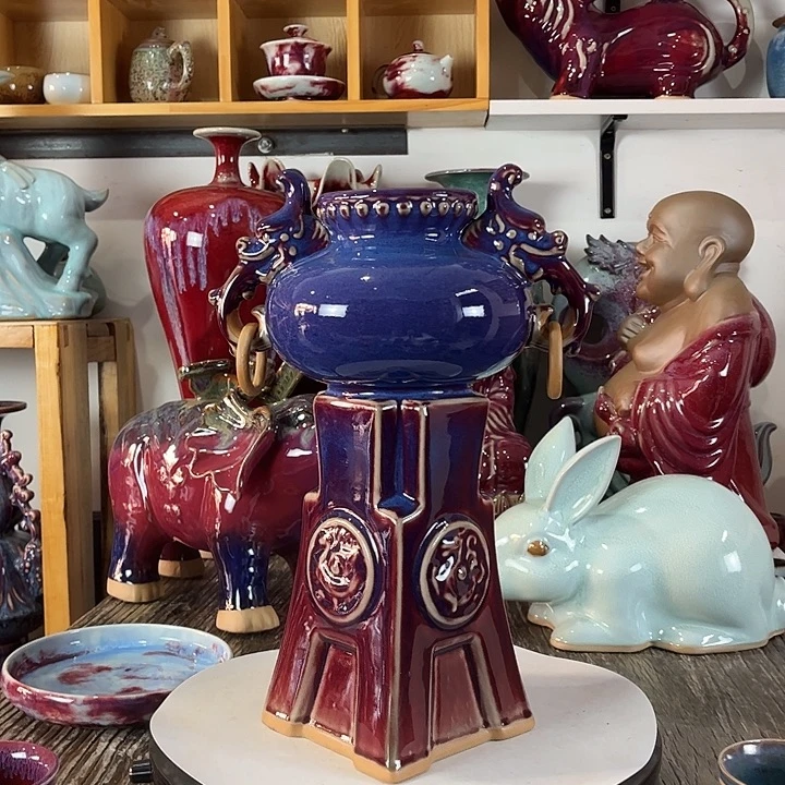 瓷片神垕镇钧瓷艺术