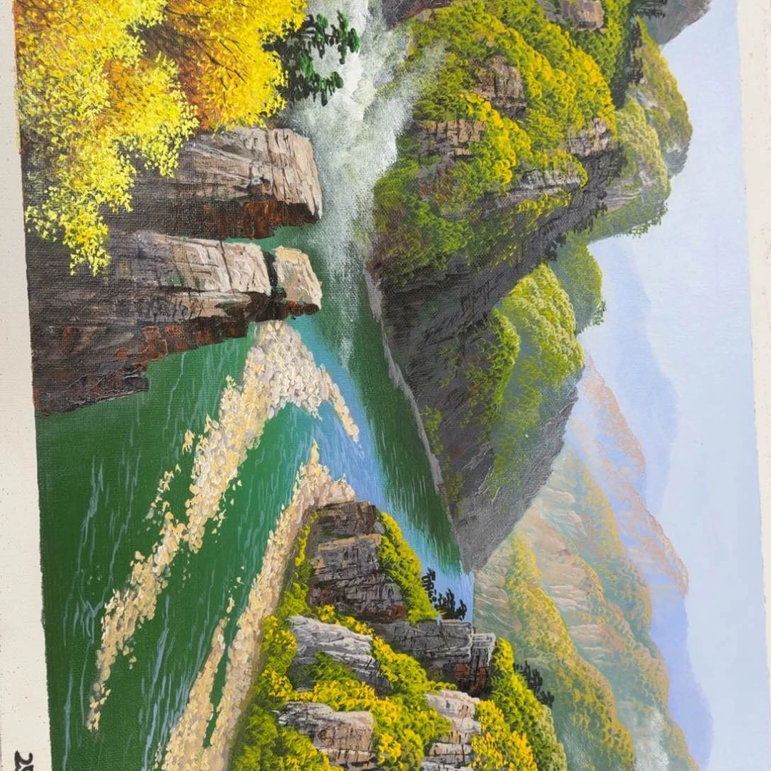 油画在干嘛啊我想去