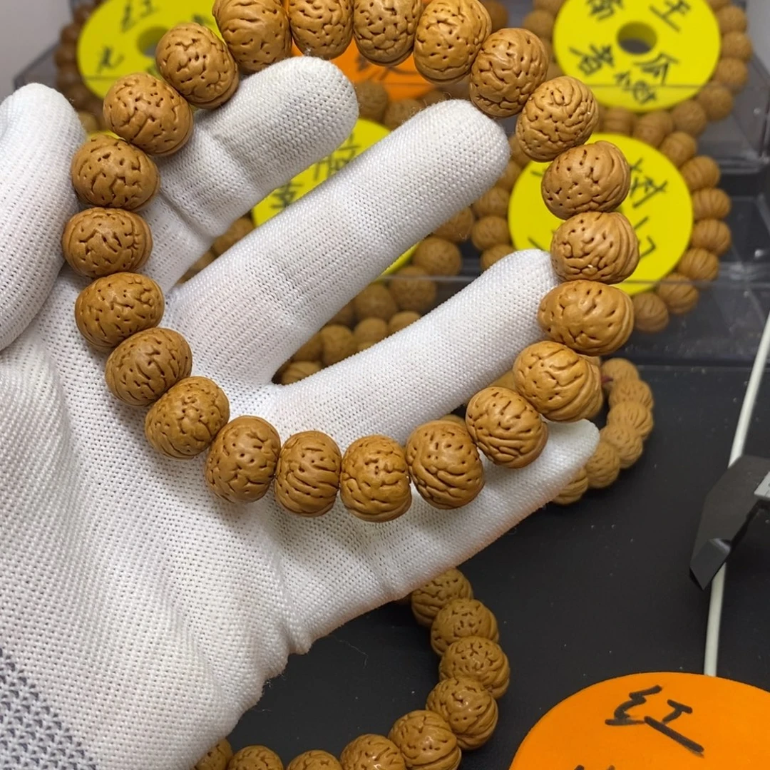 桃核手串树王纽扣桃核手串