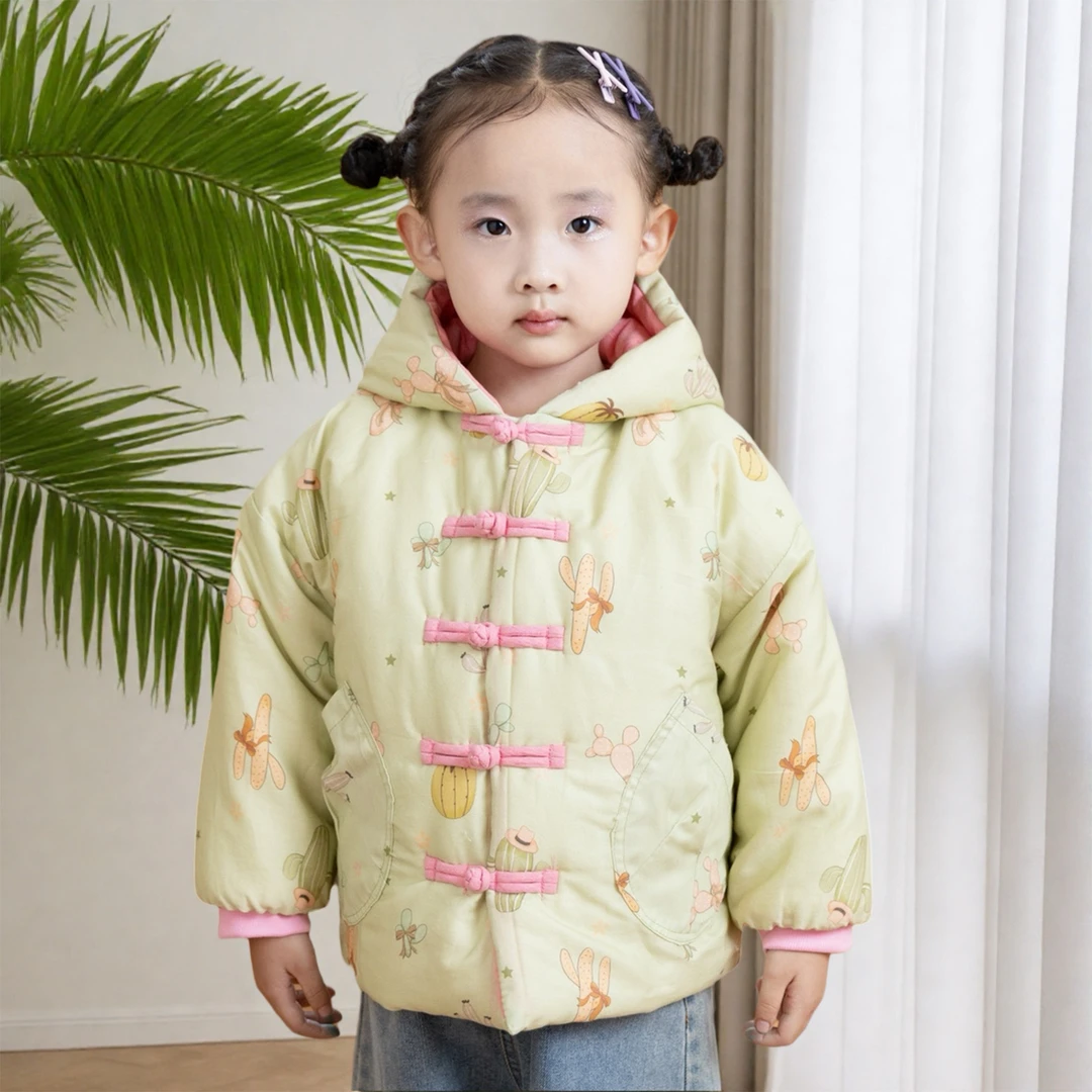 儿童连帽棉服男童女童新款加厚超保暖秋冬装亲子装助宝宝温暖过冬