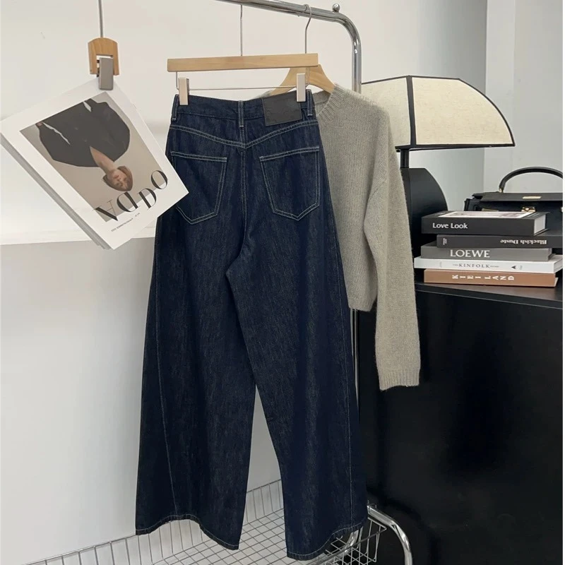 D31214(专属）南油爆款气质简约牛仔裤