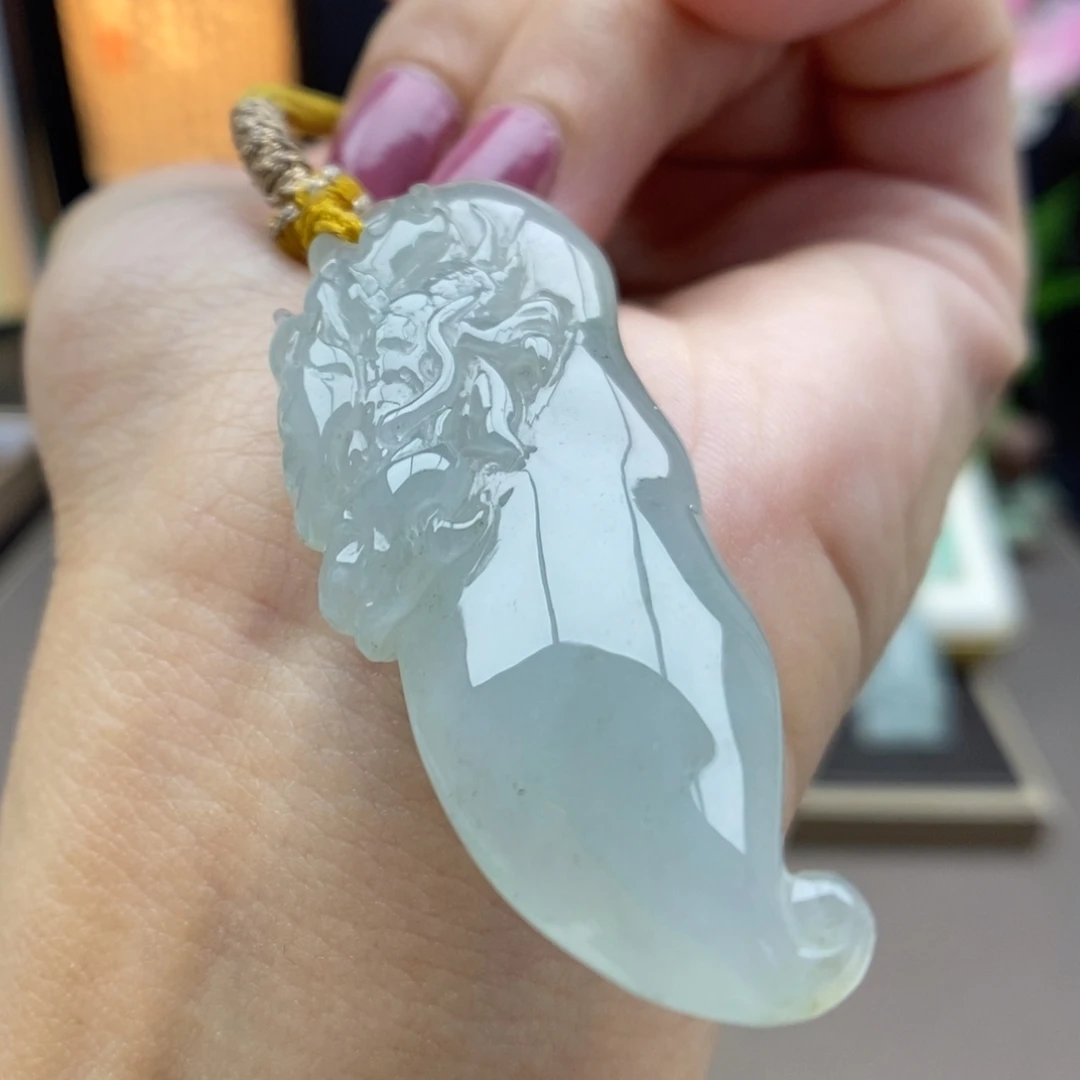 翡翠未镶嵌颈饰吊坠894