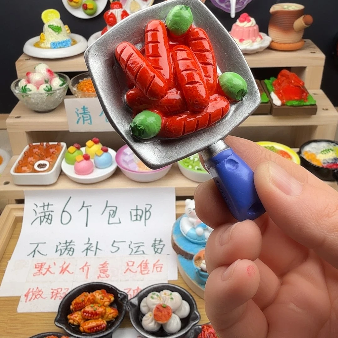 树脂食玩冰箱贴 凭开箱视频售后