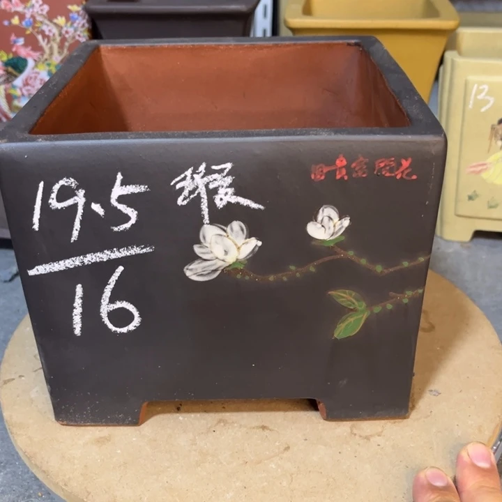 紫砂花盆宜兴紫砂