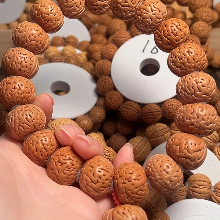 吊坠桃核桃核手持磨盘22尺