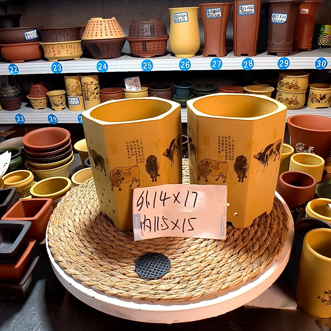 宜兴紫砂紫砂花盆