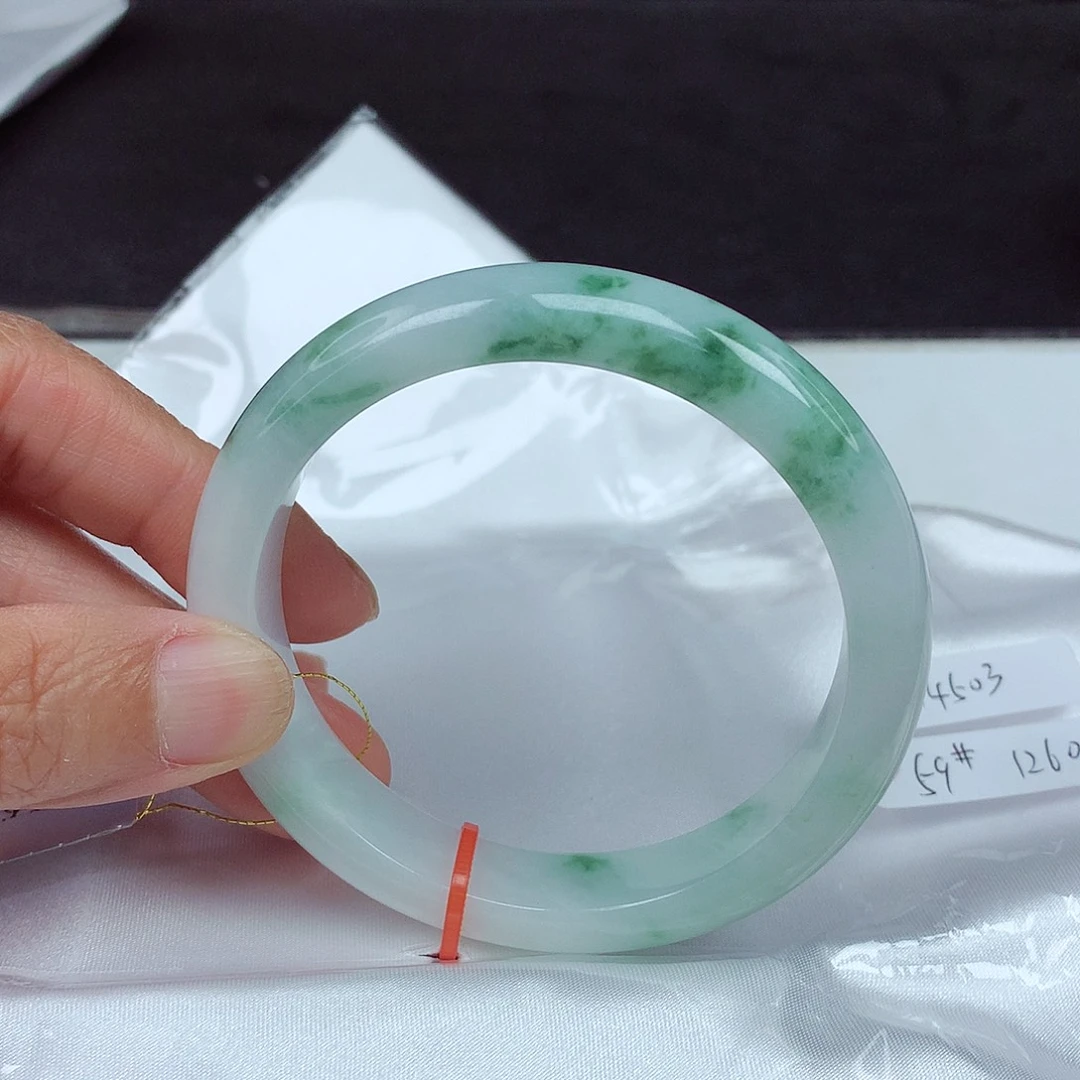 未镶嵌手镯翡翠59圈4503