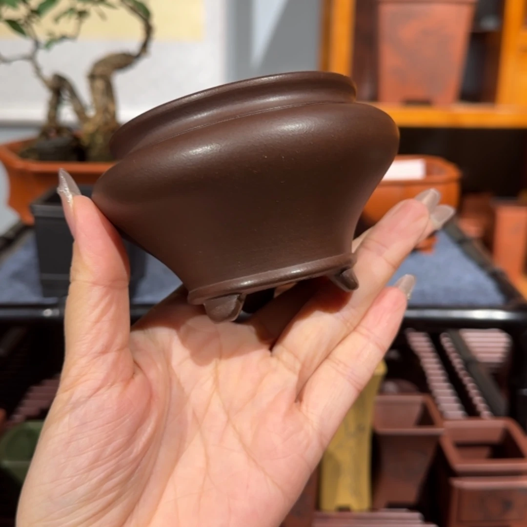 花盆紫砂口径7深度5.5