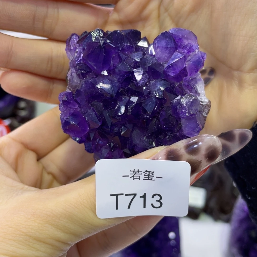 乌拉圭紫水晶摆件713