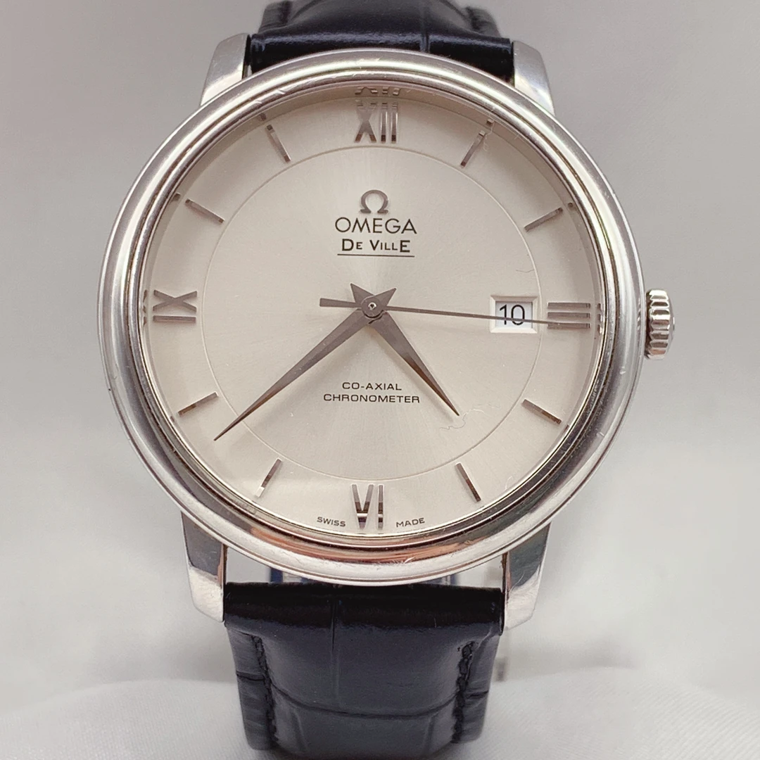 95新 Omega/欧米茄 碟飞系列/银盘/自动机械/男表39.5mm经典名表