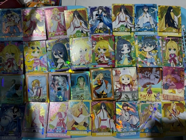 狐妖小红娘万乐卡第一弹旖旎城市厚卡 一单50张左右！