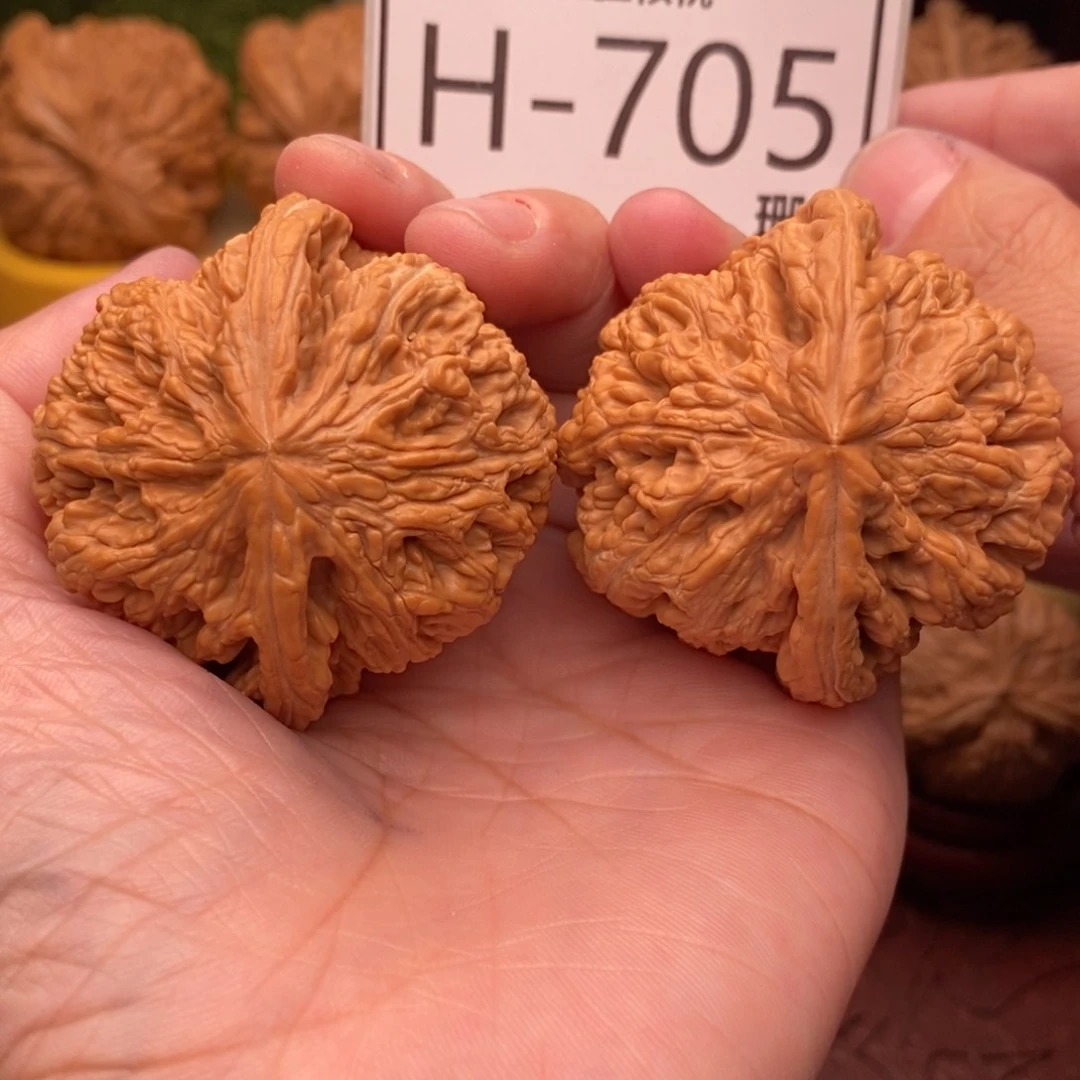 文玩核桃把件粗筋48