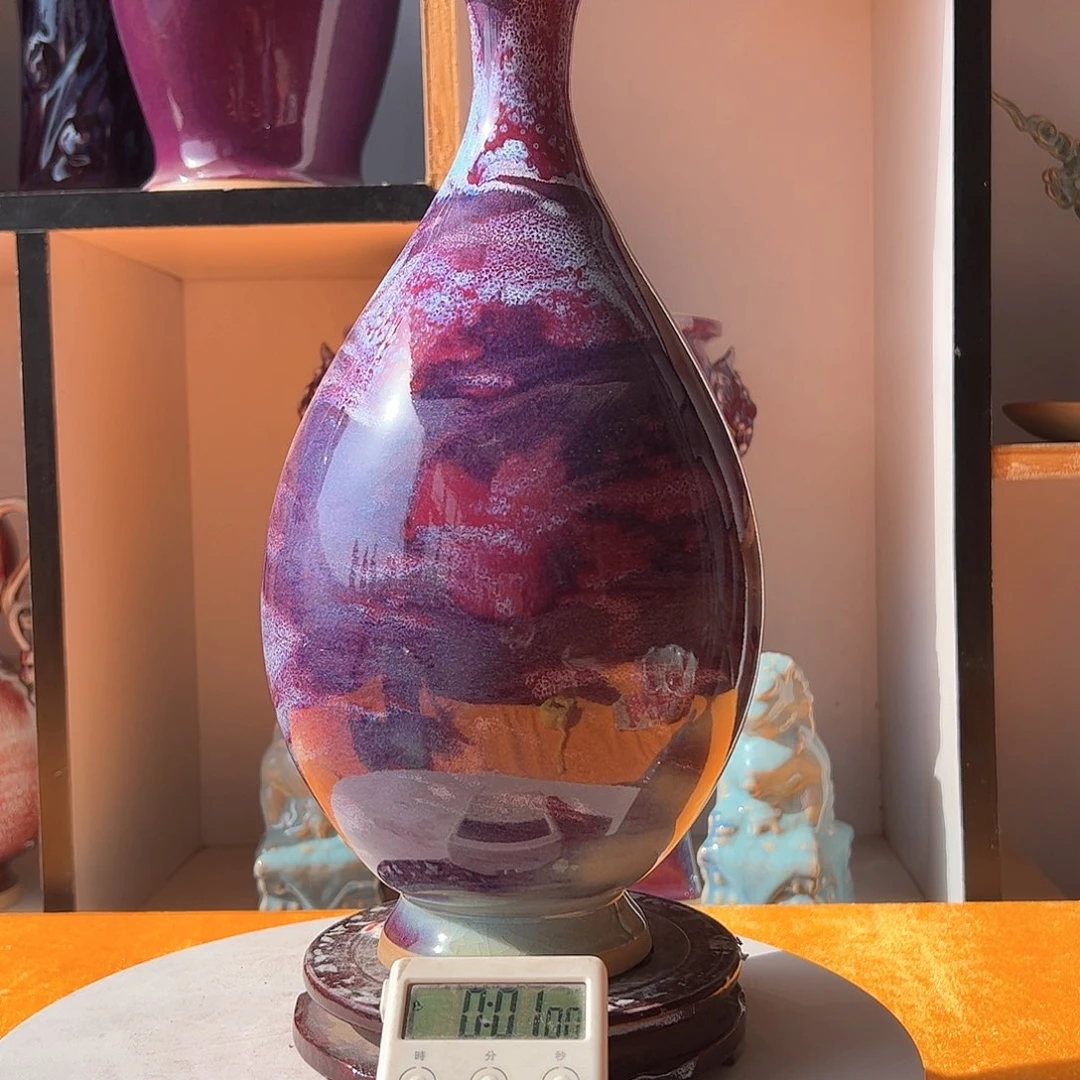 摆件蛋*饭郑家钧窑摆件