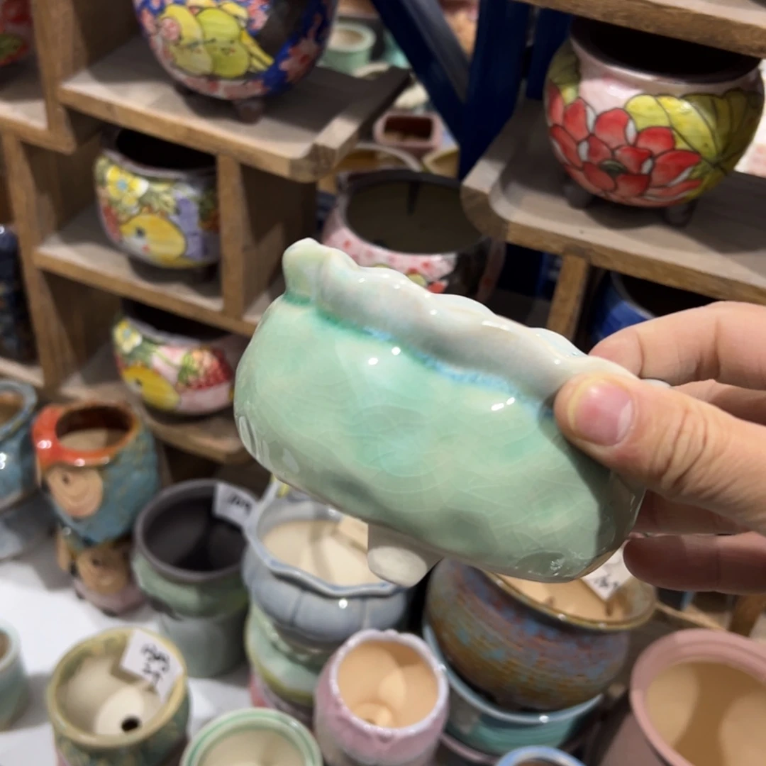 陶瓷陶瓷多肉花盆@@