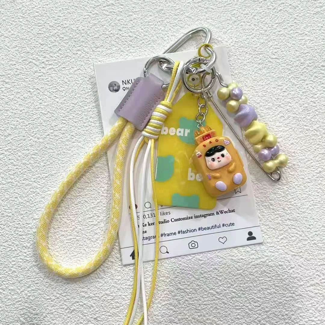 MYCOOLULU品牌官方春夏新品黄色系列包挂饰品