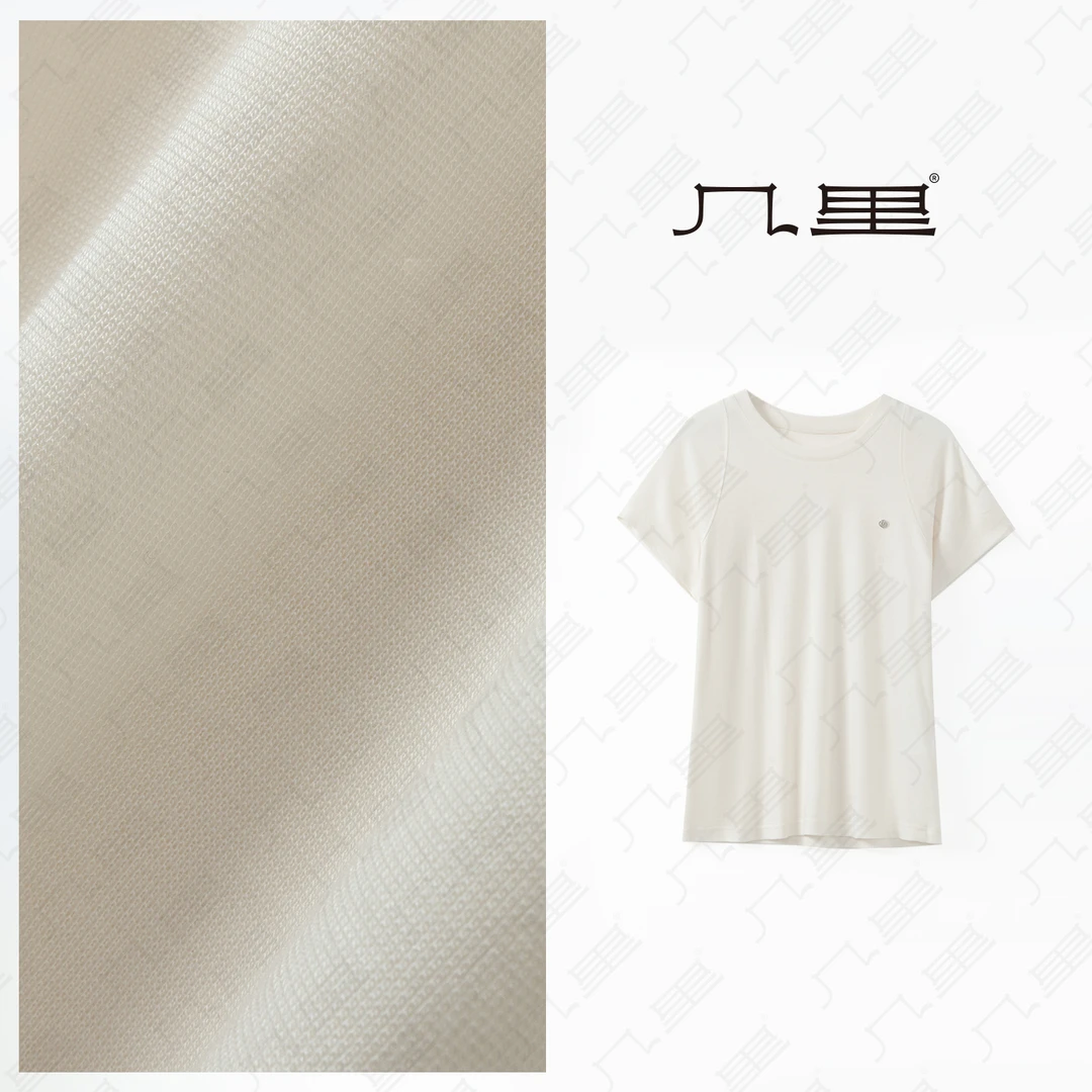 几里与麻【软糯棉感】通勤慵懒系百搭T恤 衣长52 胸围85 2022885