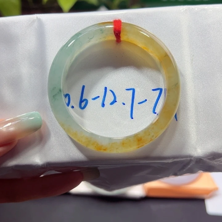 翡翠手镯未镶嵌天然缅甸翡翠A货手镯 8