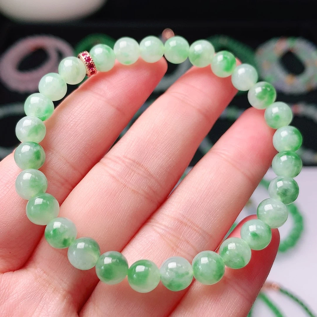 未镶嵌手链翡翠翡翠