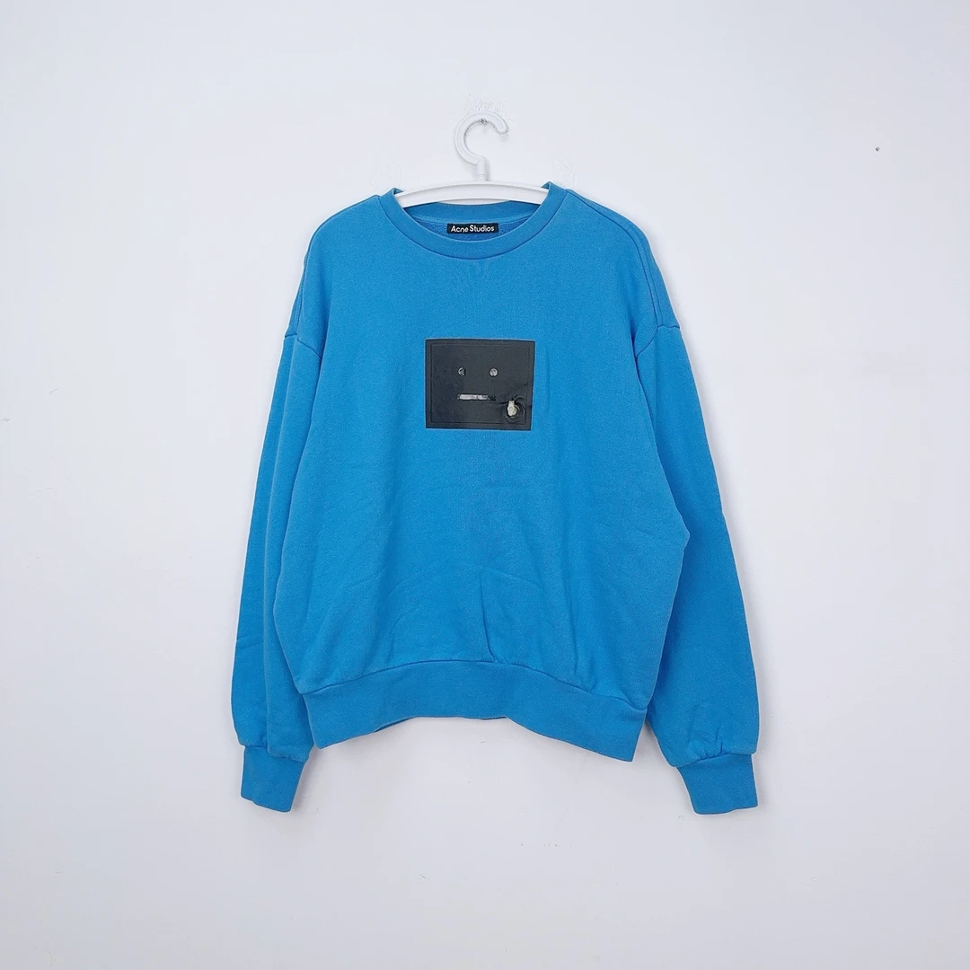 99新 YSL/圣罗兰  L码/AcneStudios 笑脸卫衣/ff0179