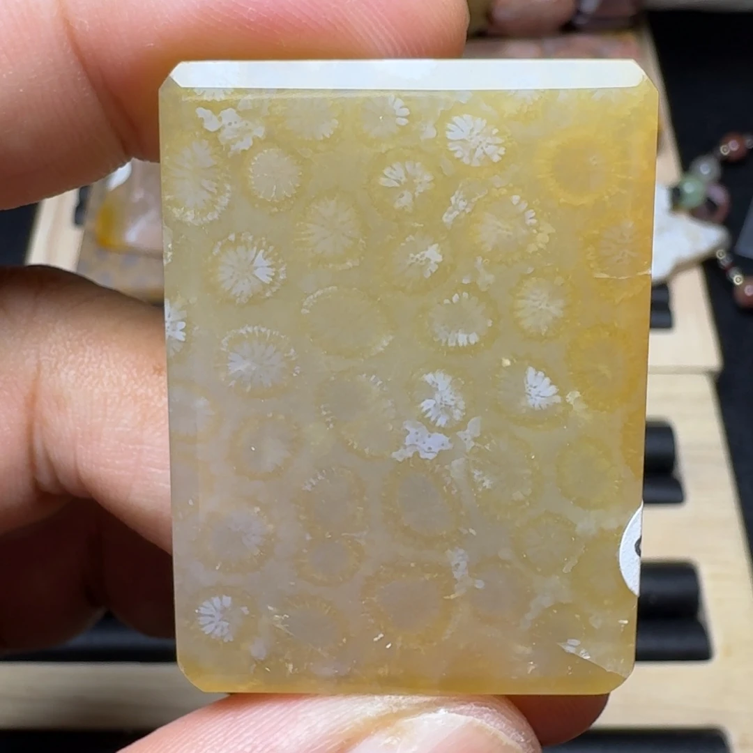未镶嵌纯天然色有机玉石保真色硅化玉特价