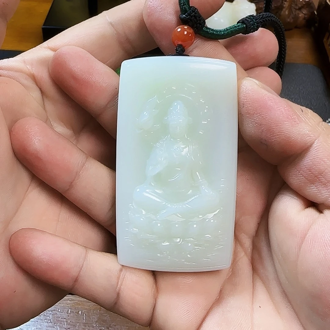 房***哥和田玉未镶嵌挂件