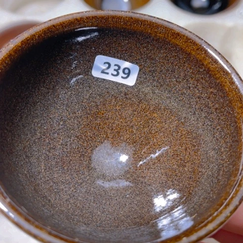 茶盏原矿原釉柴烧建盏