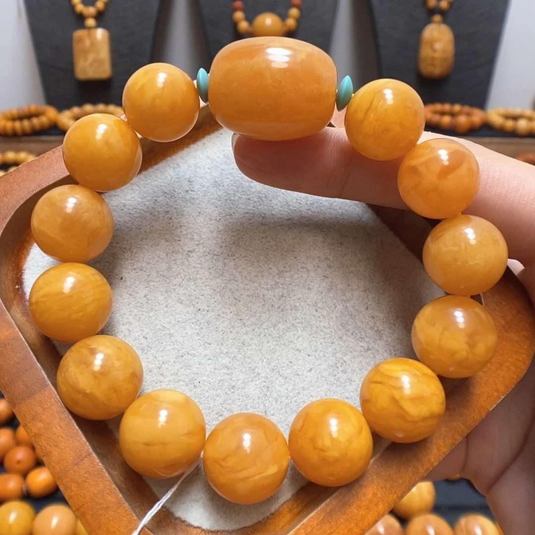 手链蜜蜡未镶嵌蜜蜡