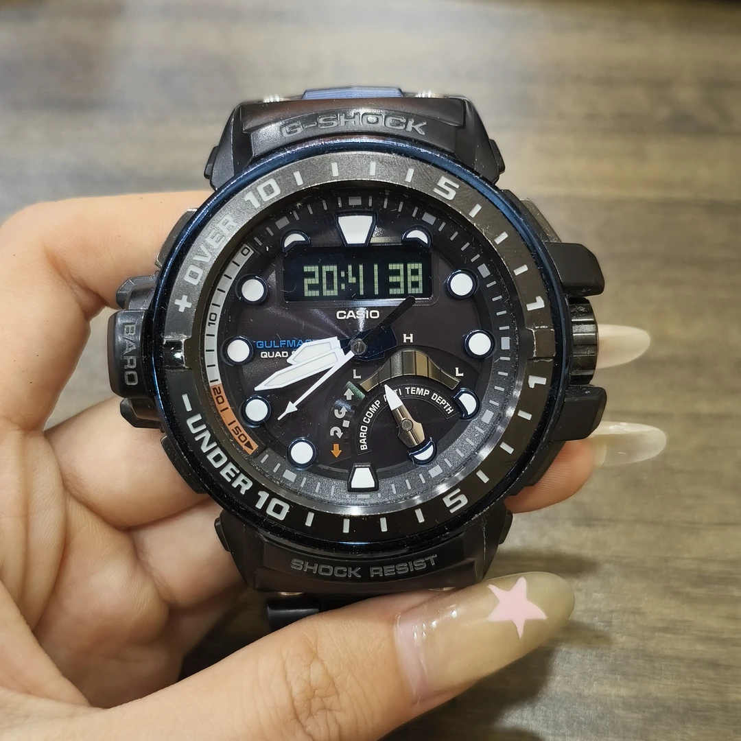 90新 Casio/卡西欧 Gulfmaster海王系列 GWN-Q1000MC(A40)