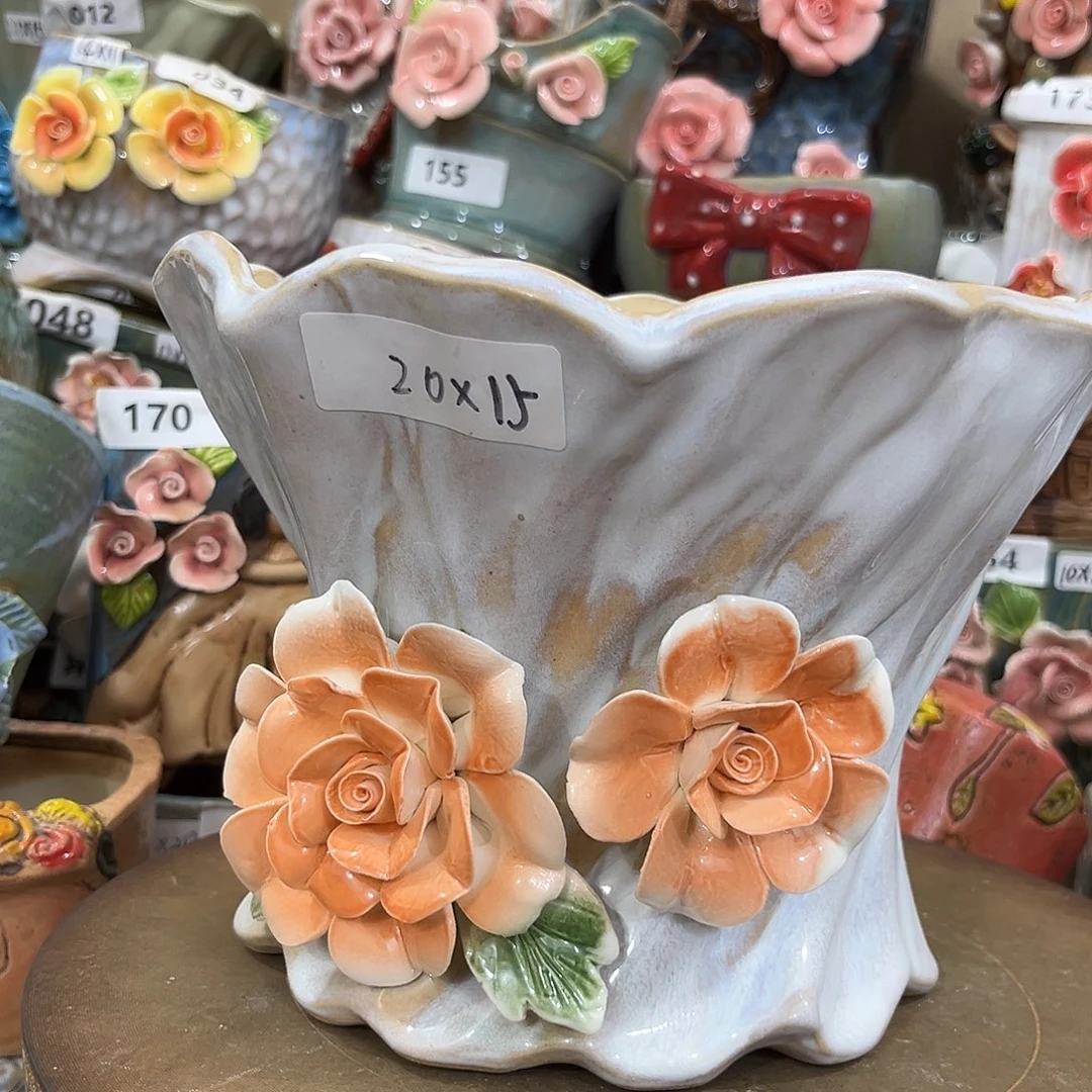 粗陶多肉花盆花盆