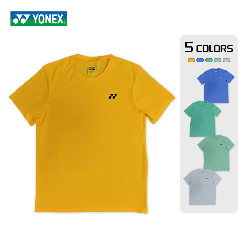 YONEX/尤尼克斯羽毛球服男速比赛训练短袖运动T恤-RMH0362793