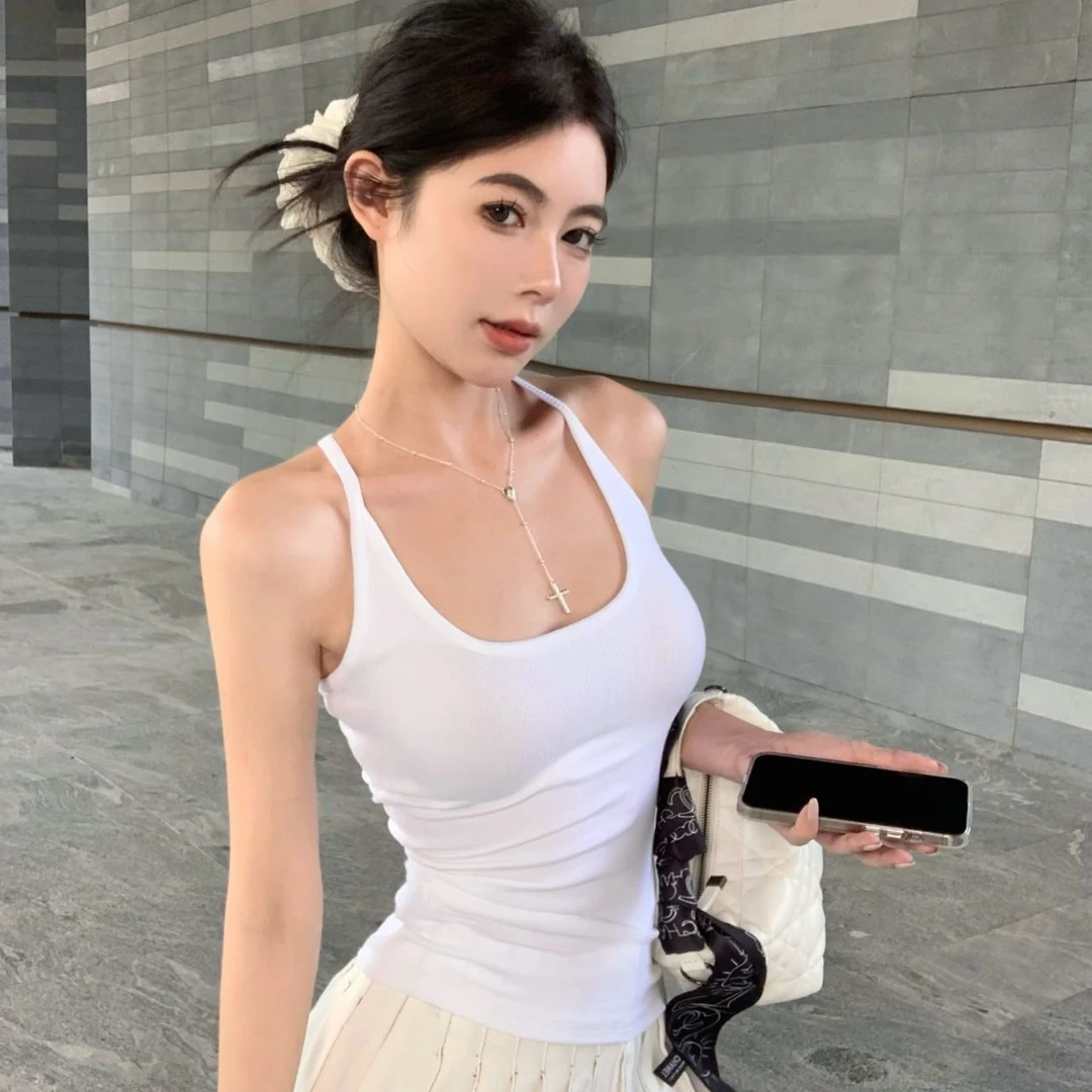 （250-290）高品质外穿吊带背心辣妹夏季清清