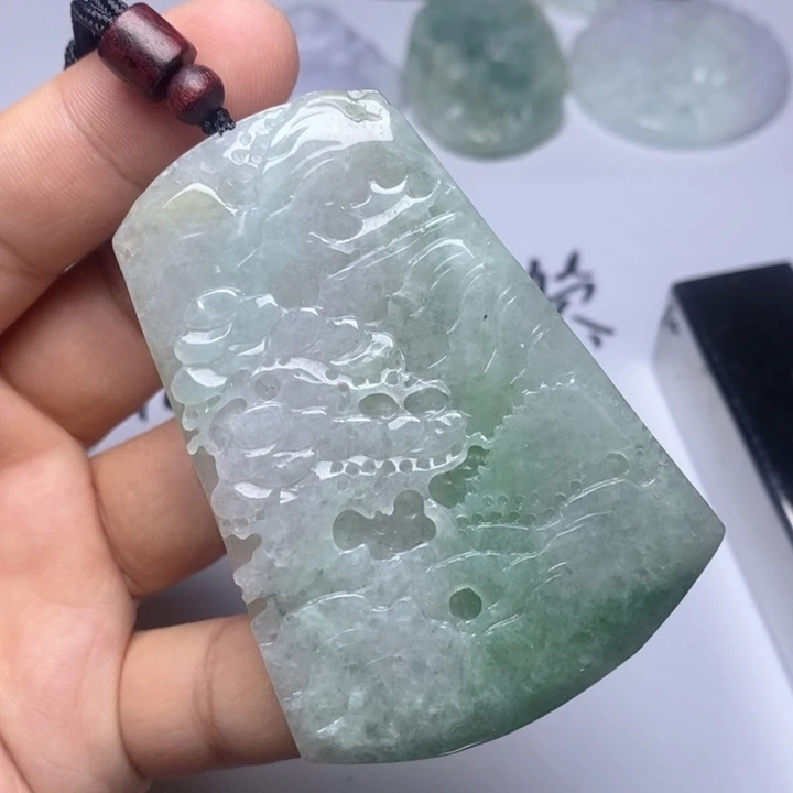 颈饰未镶嵌翡翠翡翠