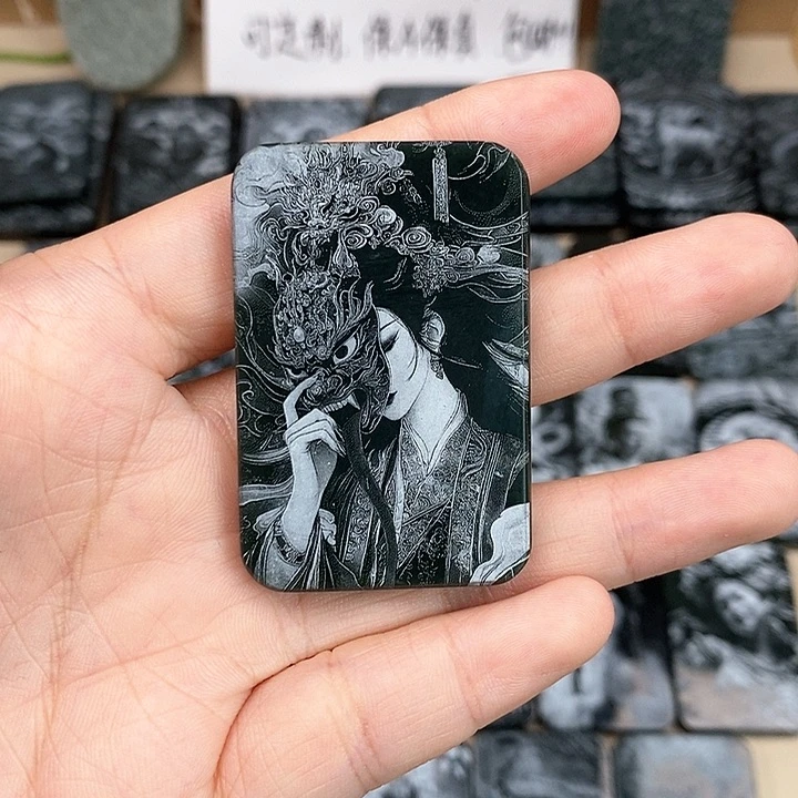 颈饰未镶嵌和田玉