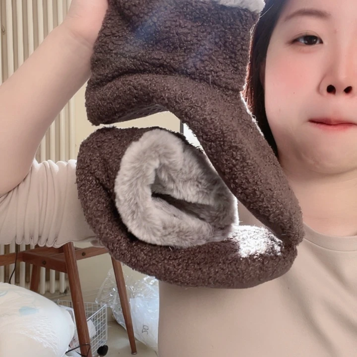 三醋酯纤维棕色地板鞋006